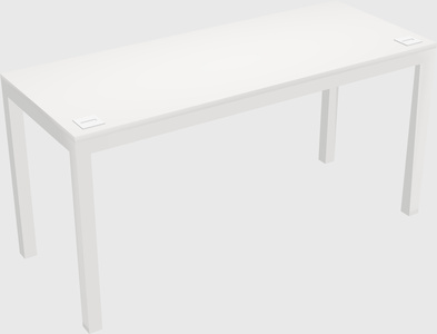 Rectangular desk