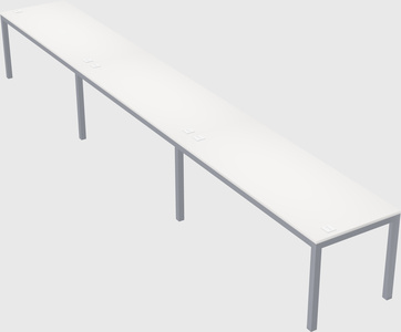 Rectangular desk