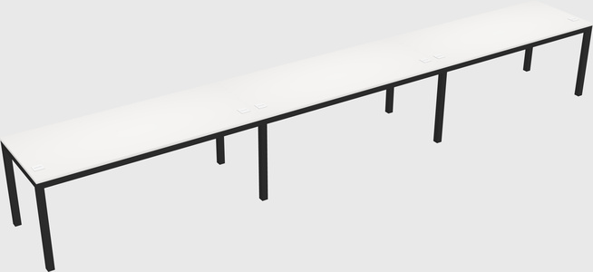 Rectangular desk