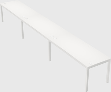 Rectangular desk