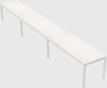Rectangular desk