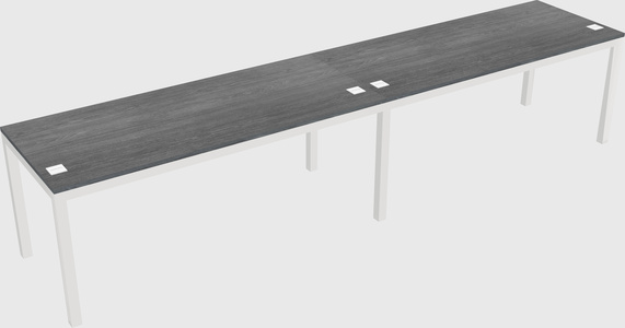 Rectangular desk