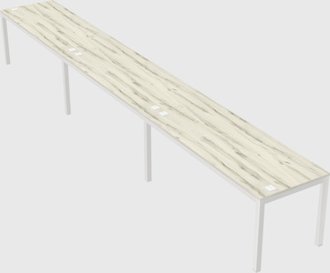 Rectangular desk
