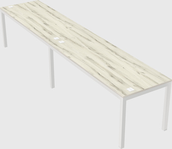 Rectangular desk