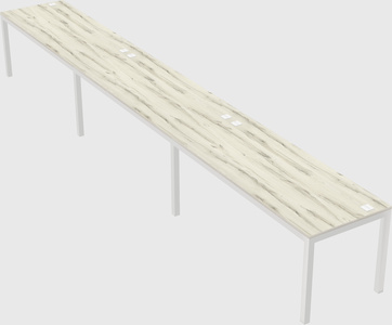 Rectangular desk