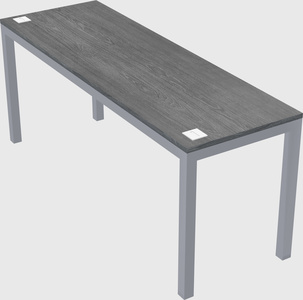 Rectangular desk