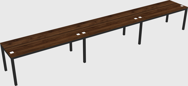 Rectangular desk