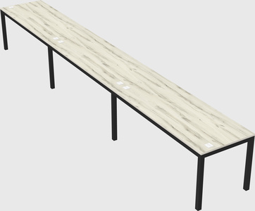 Rectangular desk