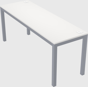 Rectangular desk