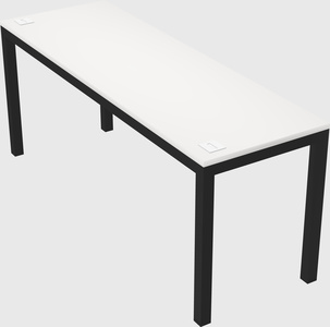 Rectangular desk