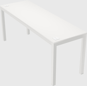 Rectangular desk