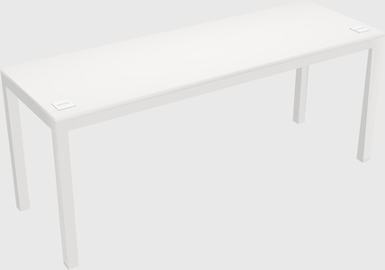 Rectangular desk