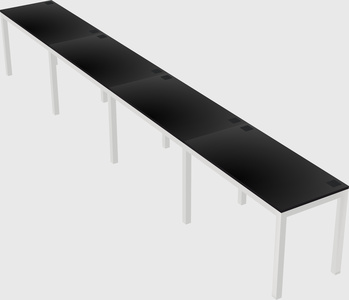 Rectangular desk