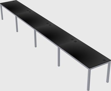 Rectangular desk