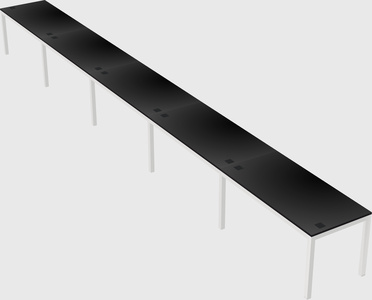 Rectangular desk