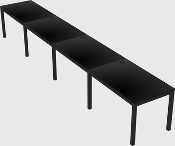 Rectangular desk