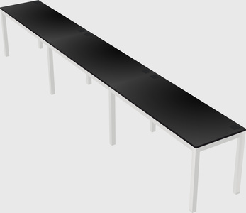 Rectangular desk
