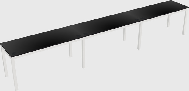 Rectangular desk