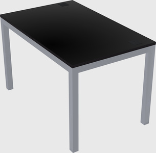 Rectangular desk