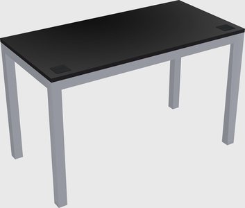 Rectangular desk