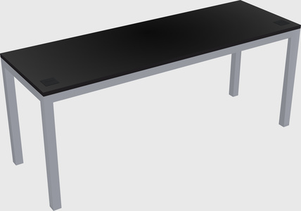 Rectangular desk
