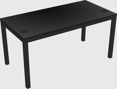 Rectangular desk