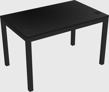 Rectangular desk
