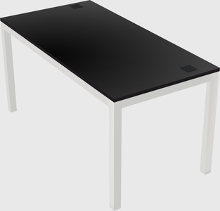Rectangular desk