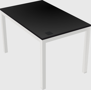 Rectangular desk