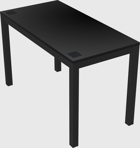 Rectangular desk