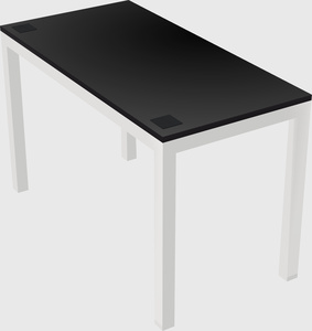 Rectangular desk