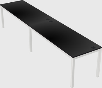 Rectangular desk