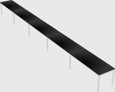 Rectangular desk