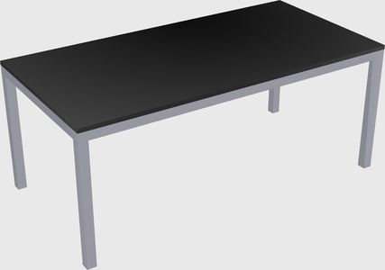 Rectangular desk