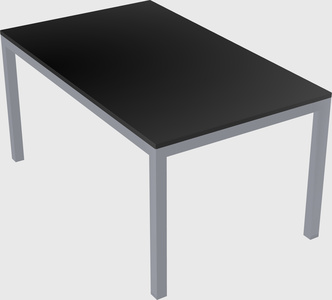 Rectangular desk