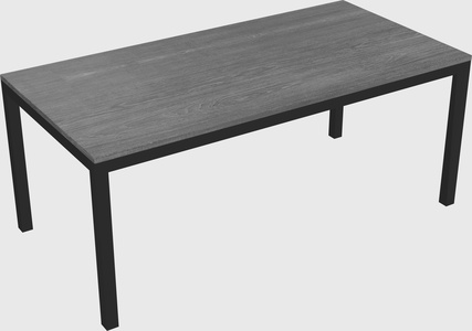 Rectangular desk