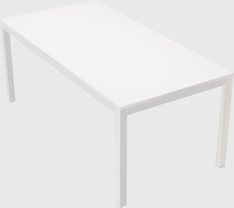 Rectangular desk