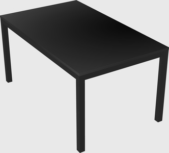 Rectangular desk