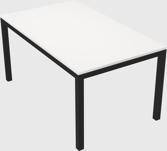 Rectangular desk