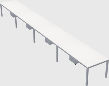 Rectangular desk