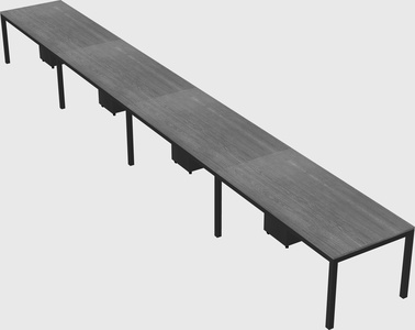 Rectangular desk