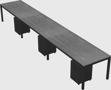 Rectangular desk
