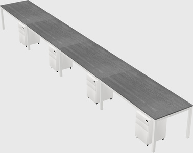 Rectangular desk