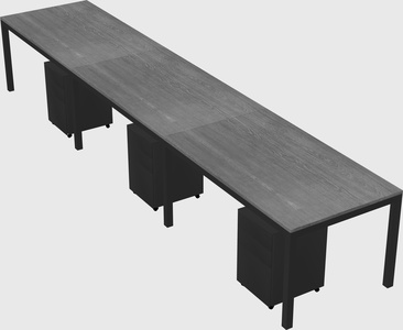 Rectangular desk