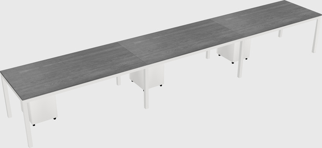 Rectangular desk