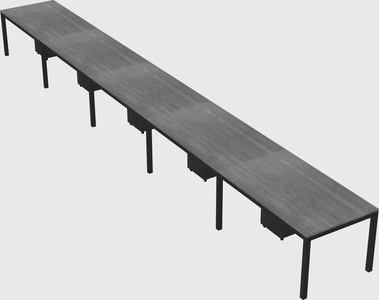 Rectangular desk