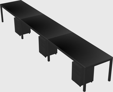 Rectangular desk