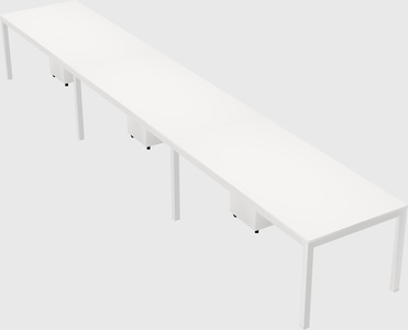 Rectangular desk