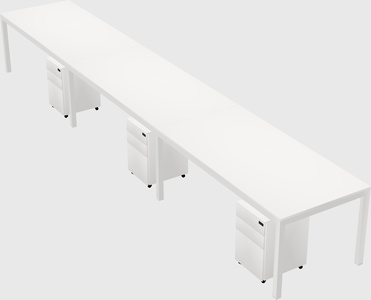 Rectangular desk