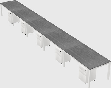 Rectangular desk